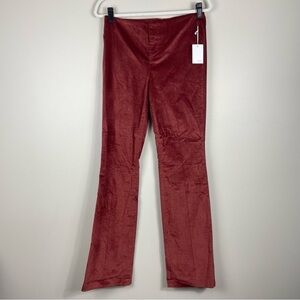 Ecru Womens 4 Varick Slim Bootcut Trouser Work Wear Dress Pants Red NWT